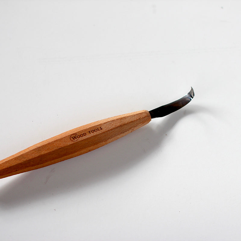 Spoon Knife Left Handed Compound Curve - Wood Tamer