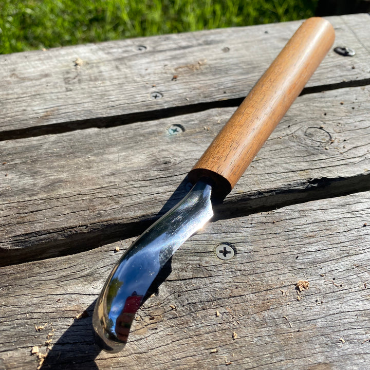 Von Trott Finishing Hook Knife - Left Hand - Wood Tamer