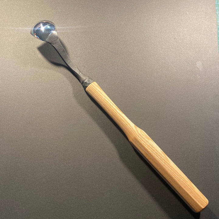 Fadir Long Bent Spoon/Kuksa Gouge 35mm - Wood Tamer
