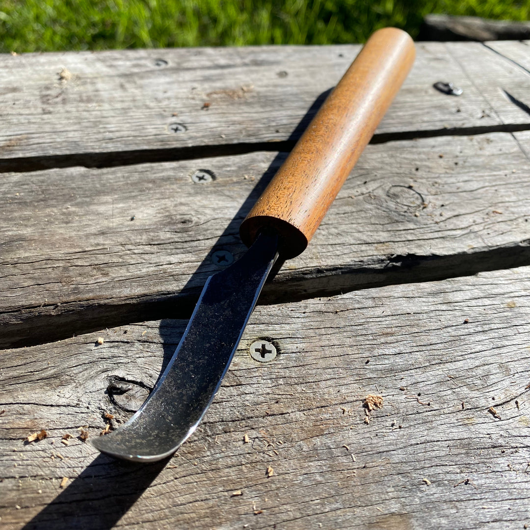Von Trott Finishing Hook Knife - Left Hand - Wood Tamer