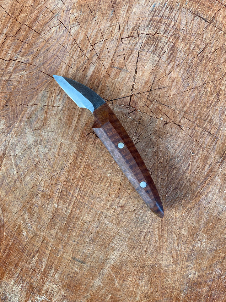 Golden Elm - Armadillo knife - Wood Tamer
