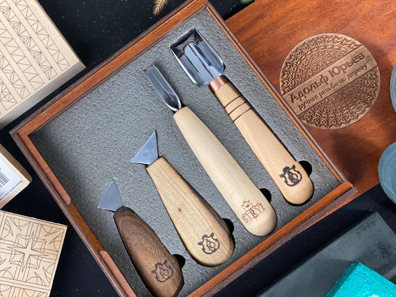 Stryi Basic Wood Carving Tools Set - Wood Tamer